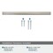 Amerock Metro 6-5/16 inch (160mm) Center-to-Center Satin Nickel Cabinet Pull, 10PK 10VMP37292G10 - alternate 2