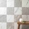 Ackland Alme Nebbia 24 in. x 24 in. Matte Marble Look Checkered Porcelain Floor and Wall Tile, 4PK AKNPTALMNEBB24X24M-CA - alternate 4