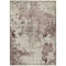 Homeroots 5' X 8' Taupe Ivory And Brown Damask Washable Indoor Outdoor Area Rug 596400 - alternate 5