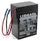 Upg 6V 4.5Ah WL Sealed Lead Acid AGM Battery by UPG UB645WL - alternate 1
