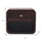 Homeroots 22" Brown Solid Wood Round One Drawer Nightstand 651800 - alternate 3