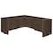 Regency Corner Desks, 29 in H, 71 in W X Wood, Neo Walnut LLD713547NW - alternate 1