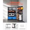 Vevor Storage Shelves, 2000 lbs, 5 Tier Garage Storage Shelving, 18"D x 36"W x 72"H Adjustable Metal Shelves 367ZVVUXV0 - alternate 3