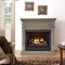 Bluegrass Living Vent Free Natural Gas Fireplace System, 26,000 BTU, Remote Control, Gray Finish B300RTN-2-GR - alternate 1