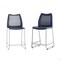 Flash Furniture HERCULES Series Navy Stack Counter Stool with Air-Vent Back and Gray Powder Coated Sled Base, 3PK 3-RUT-498A-CS-NV-GG - alternate 1