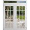 Vdomdoors Front Exterior Prehung Metal-Plastic Double Doors Clear Glass / MANUX 8151 White Silk / Office Comm MANUX8151DEXD-WS-W72xH80+16-LH-I - alternate 1