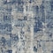 Homeroots 10' X 14' Navy Blue Gray And Ivory Abstract Washable Indoor Outdoor Area Rug 597991 - alternate 7