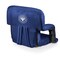 Picnic Time Family Of Brands NCAA Washington & Lee Generals Ventura Reclining Stadium Seat with Back Support - Beach Floor Chair 618-00-138-164-1 - alternate 1