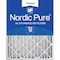 Nordic Pure 16x25x4 Pleated Air Filter, High Capacity, Electrostatically Charged Synthetic Media, MERV 12 16x25x4M12-1 - alternate 1