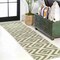 Jonathan Y Sintra Diamond Tribal Green/Cream 2 ft. x 10 ft. Indoor/Outdoor Runner Rug SMB116B-210 - alternate 1
