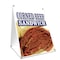 Signmission Corned Beef Sandwich, 24 Inch x 18 Inch A-frame Yard Sign, Plastic Sign SBC-1824-Corned Beef Sandwich - alternate 1