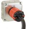 Ac Works SOOW Extension Cord, 12 AWG, Indoor/Outdoor, 12/4, 1 Outlets, L14-20R, Black, Rubber, L14-20P L1420PR-100 - alternate 2