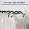 Serenelife 50-Piece Velvet Shirt Hangers SLSHBK50 - alternate 3