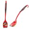 Libman Commercial Grill Brush W/Scraper, Brass, Red/Blk 528 - alternate 1