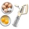 Kings County Tools Rotary Egg Beater Manual Hand Crank Mixer Stainless Steel Hand Mixer w/ Double Rotating Heads GW39A03-15 - alternate 5