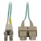 Tripp Lite Fiber Optic Cable, Dplx, MMF, 50, OM3, 15m N816-15M - alternate 1