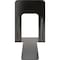 Business Source Bookend, Black, Steel, 6" D, PR BSN42551 - alternate 2