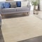 Homeroots 7' Ivory And Gold Square Abstract Indoor Outdoor Area Rug 572652 - alternate 2