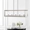 Jonathan Y Anna 38.5" Linear 5-light Metal/Glass LED Pendant, Nickel JYL7414B - alternate 7