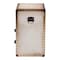 Baxton Studio Agatha Vintage Coffee Canvas 2-Drawer Storage Trunk 252-13964-ZORO - alternate 3