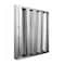 Amgood 20 in. x 20 in. x 2 in.  Stainless Steel Hood Filter, 2PK SSHF-2020-2PK-Z - alternate 3