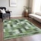 Homeroots 3' X 5' Olive Green And Fern Green Southwestern Washable Indoor Outdoor Area Rug 587344 - alternate 6