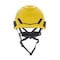 Msa Safety V-Gard H1 Safety Helmet, Trivent, Fas-Trac III Pivot, ANSI, EN12492, Class C, Yellow 10194787 - alternate 4