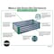 Miracle-Gro 2 x 4 x 1 ft Green Raised Garden Bed MGRBG402011 - alternate 6