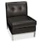 Office Star Collection: Wall Street Chair, Espresso Seat, Espresso Back, 23" W 28" L 31" H, Armless WST51N-E34 - alternate 1