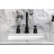 Kingston Brass Widespread Bathroom Faucet with Brass Pop-Up, Matte Black FSC8920KPS - alternate 4