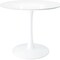Homeroots 36" White Metal Dining Table 520865 - alternate 5