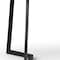 Homeroots 72" Dark Brown and Charcoal Solid Wood and Iron Frame Base Dining Table 640710 - alternate 4