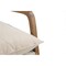 Homeroots 30" Beige And Natural Linen Arm Chair 588330 - alternate 4