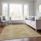 Homeroots 3' X 5' Gold Beige And Wheat Polka Dot Washable Indoor Outdoor Area Rug 614671 - alternate 6