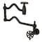 Kingston Brass Wall Mount Pot Filler Faucet, Oil Rubbed Bronze KS2105RX - alternate 1