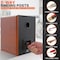 Pyle 6.5 in Home Audio Speakers, 2-Way Passive Bookshelf, 240W Max Power, 1 in Silk Dome Tweeter PHQBS62 - alternate 5