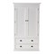 Homeroots Classic White Wardrobe 397850 - alternate 5