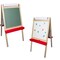 Crestline Products Deluxe Magnetic Paper Roll Easel - Green Chalk/White Markerboard 17343 - alternate 1