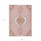 Homeroots 9' X 12' Pink Green And Ivory Oriental Washable Indoor Outdoor Area Rug 598440 - alternate 7