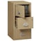 Fireking 3 Drawer, 1 Hr Fire Rated, Vertical, 31" Legal, Safe-In-A-File Sand 3-2131-CSASF - alternate 2