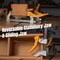 Powertec 4 Inch Bar Clamps w/ 440 lb Capacity, Quick-Release Woodworking Clamps w/ Aluminum Jaws, 2PK 72121 - alternate 3