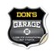 Signmission Don's Garage I Can Fix Everything But Stupid, 18 Inch X 18 Inch, Vinyl Decal SHI-D-18-490-DON - alternate 1