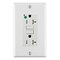 Leviton SmartlockPro GFCI 20A HG/TR/PI White GFTR2-HFW - alternate 1