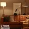 Luxrite A23 LED Light Bulb, E26 Base Bulb, 33 Watts, 4000 Lumens, Dimmable, 2700K Warm White Light, 4PK LR21455 - alternate 3