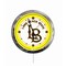 Holland Bar Stool Long Beach State University 16 LED Wall Clock ClkL16 - alternate 1