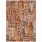Homeroots 9' X 12' Orange Copper And Salmon Village Houses Washable Indoor Outdoor Area Rug 577869 - alternate 5
