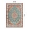 World Rug Gallery Traditional Oriental Medallion Washable Non Slip Area Rug 5 ft x 7 ft Multi WR84MULTI5X7 - alternate 5