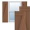 Ekena Millwork True Fit PVC, Three Board Joined Board-n-Batten Shutters w/Z-Bar, Burnt Toffee , 16 1/8W x 32H, PR TFP102BBF16X032BT - alternate 1