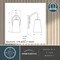 Vaxcel Beverly 1 Light Matte Black Bathroom Vanity Wall Sconce Fixture Clear Glass Shade, LED Compatible W0441 - alternate 5