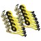 Mytee Products 2in x 27ft Ratchet Strap w/ Flat Hook Wide Handle, Trailer Tie Down - Yellow, 10PK RS227x10 - alternate 3